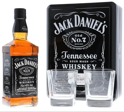 Купить виски Jack Daniels 0,7л (в металлической коробке) - Интернет-магазин  алкоголя BOOTLEGGER