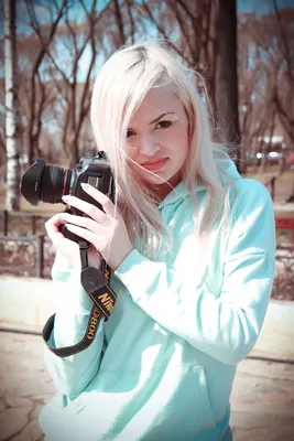 Girl with a camera. Девушка с фотоаппаратом. PNG. в 2023 г | Фотоаппарат