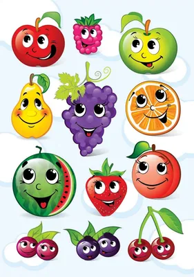 Развивающая игра «Тарелки с овощами и фруктами» – распечатать PDF