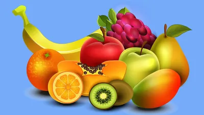Игровой материал для детей "Овощи, фрукты и ягоды" | Фрукты, Для детей,  Ягоды