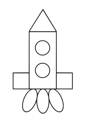 Рисунки геометрических фигур для детей - 76 фото