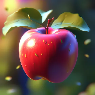 Яблоко графикой» — создано в Шедевруме