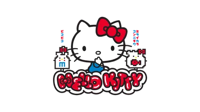 Cute hello kitty wallpaper for computers on Craiyon