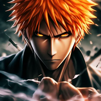 Anime Блич / Bleach. Ичиго Куросаки…» — создано в Шедевруме