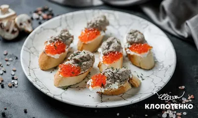 Тарталетки с семгой и красной икрой, пошаговый рецепт с фото