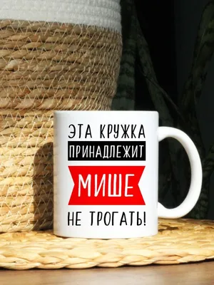 Кружка "Кружка с именем Миша", 330 мл - купить по доступным ценам в  интернет-магазине OZON (966119693)