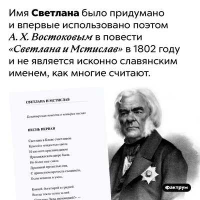 Именем Светлана не разрешали называть девочек в царской России: вы не  поверите почему