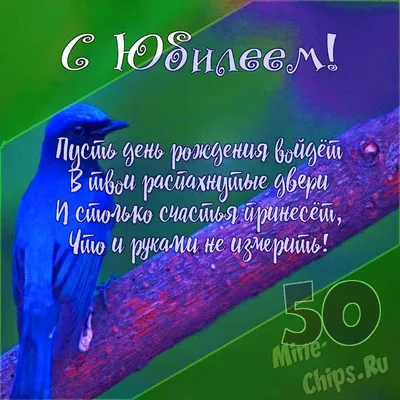 Поздравления с 50-летием женщине и мужчине - картинки, стихи, проза — УНИАН