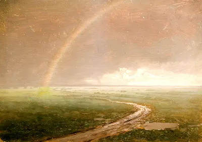 изображение радуги в скалистом ландшафте, картинки красивых радуг фон  картинки и Фото для бесплатной загрузки