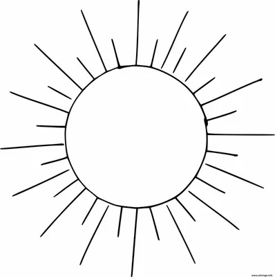 Солнышко раскраска для детей распечать бесплатно | Раскраски, Поделки к дню  отца, Солнечный рисунок