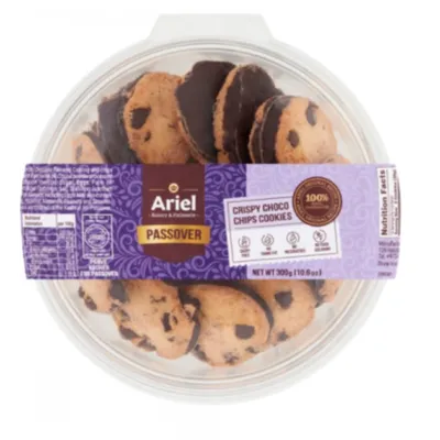 Печенье ARIEL Crispy Choco Chips Cookies с шоколадными каплями, 300 г  купить в Киеве: описание, цены от Producto