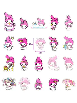 Наклейки Hello Kitty Куроми аниме для детей и творчества Стикит 27612142  купить за 161 ₽ в интернет-магазине Wildberries
