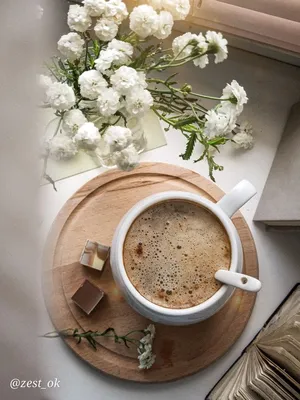 Вам кофе или цветы? | Пикабу