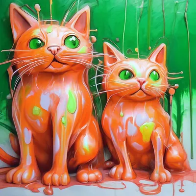 Нарисованные коты и кошки - ЯПлакалъ | Анималист, Милые котики, Кошки