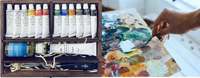 Как рисовать масляной краской и ее разновидности | Статьи о творчестве для  любителей и профессионалов.