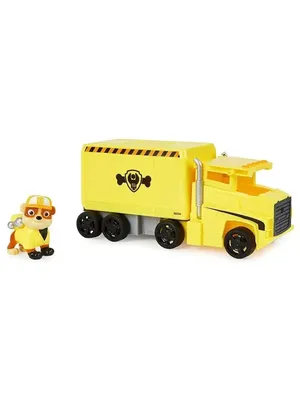 Paw Patrol Construction Truck Большой спасательный грузовик Крепыша Щенячий  патруль со звуком и светом (ID#1077116054), цена: 3499 ₴, купить на 