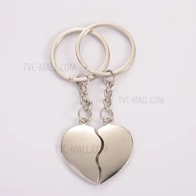 Покупайте 1 Пара Love Bulchains Key Ring Для Рождения Подарки Подарки  Сувенирного Любовника Пары в Китае | 