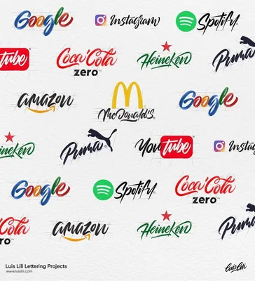 10 популярных шрифтов в известных логотипах - 