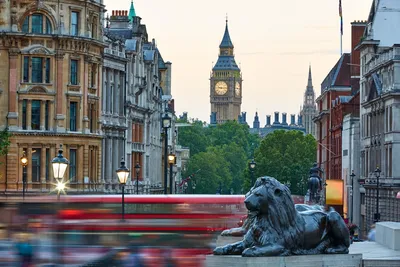 Закат над Лондоном / London sunset. Photographer Ernest Vahedi