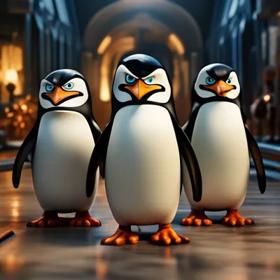 Пингвины Мадагаскара (Blu-Ray) - купить мультфильм на Blu-Ray с доставкой.  Penguins of Madagascar GoldDisk - Интернет-магазин Лицензионных Blu-Ray.