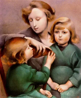 Хосе де Тогорес - Мать с маленькими детьми: Описание произведения | Артхив