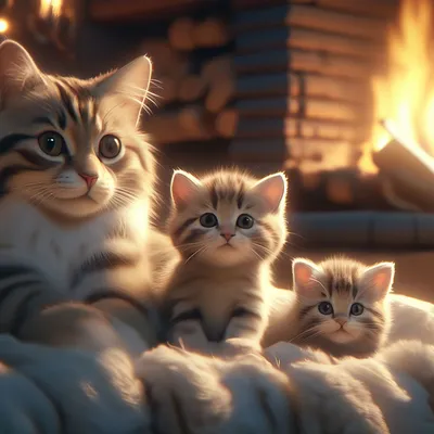Три маленьких котенка | Время Историй | Дзен