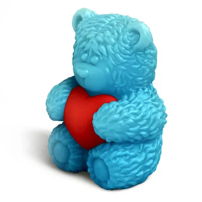 Медвежонок Тедди с сердцем - купить по выгодной цене | Salzburg crafts