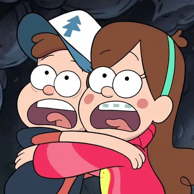 Картина “Диппер и Мэйбл (Gravity Falls) – 2” | PrintStorm