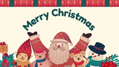 Free and customizable christmas templates