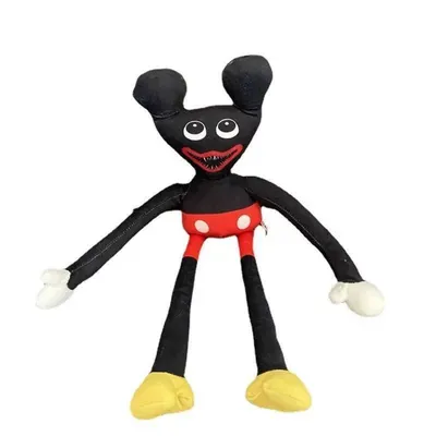 Мягкая плюшевая игрушка страшный ужастик Микки Маус 40 см - купить с  доставкой по выгодным ценам в интернет-магазине OZON (904154599)