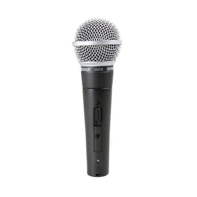 SHURE SM58S - вокальный микрофон (50-15000Hz) с выключателем купить онлайн  по актуальной цене со скидкой и доставкой - 