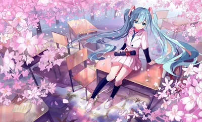 Значок Hatsune Miku Мику Хацунэ ❤ — купить по выгодной цене на «Все  Футболки.Ру» | Принт — 3036195