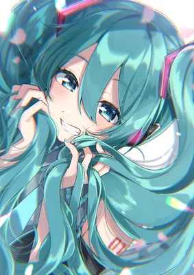 Обои на рабочий стол Vocaloid / Вокалоид Hatsune Miku / Хатсуне Мику / Мику  Хацунэ, обои для рабочего стола, скачать обои, обои бесплатно