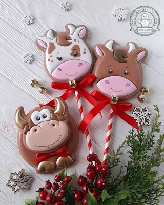 ПРЯНИКИ My Lovely Cookie on Instagram: “Новогоднюю коллекцию сладких  подарков хочу открыть этими милыми мордашками. … | Пряник, Украшение  печенья, Пряничные поделки