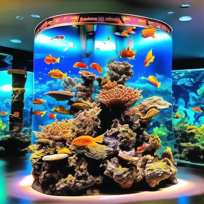 3D Ocean World Wallpaper С Энергетическими Различными Морскими Рыбами Для  Океана Тема Сад Дома Декор Стены От 1 021 руб. | DHgate