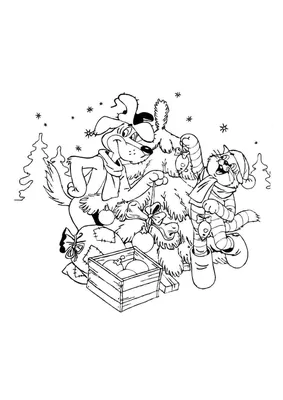 Рисуем сказки "Простоквашино" герои мультфильма на подставке 10-20 см  TB-466 - купить в Москве в интернет-магазине Красный карандаш