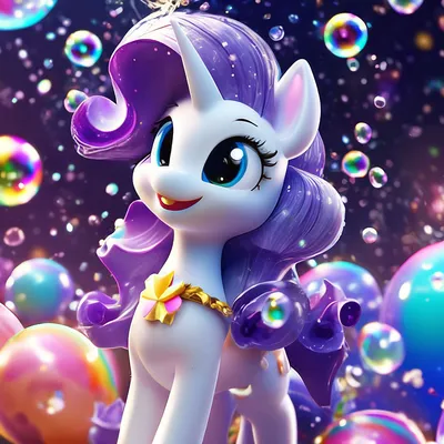 My Little Pony 4 вафельная картинка от интернет-магазина «Домашний Пекарь» с  оперативной доставкой