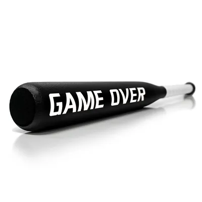 Бейсбольная бита с надписью "Game Over" (ID#1771736623), цена: 350 ₴,  купить на 