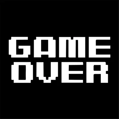 Скачать 2048x1152 game over, надпись, игра окончена, текст обои, картинки  ультраширокий монитор