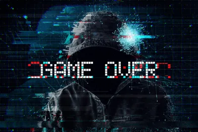 Обои game over надпись текстура - картинки от Fonwall