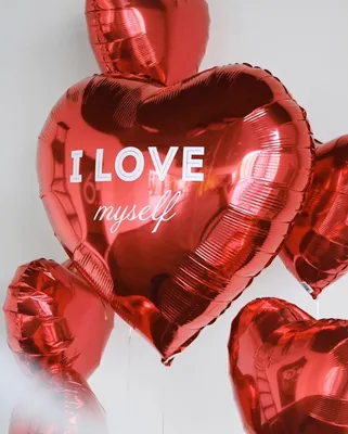 Связка из 5 воздушных шаров — Сердце с индивидуальной надписью | Купить в  Москве в интернет-магазине Air Beauty Shop