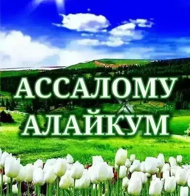 Картинки с надписью Ассаламу алейкум (30 картинок) - Pichold