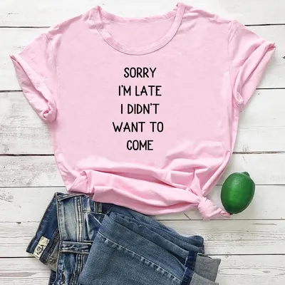 Футболка SORRY, I'M NOT™ BASIC, унисекс oversize, цвет белый | SORRY, I'M  NOT - clothing store