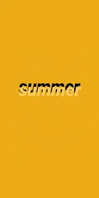 Надпись SUMMER - Обои на рабочий стол — скачай бесплатно