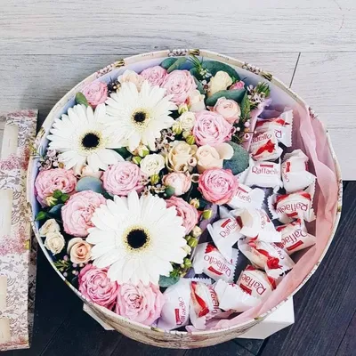 Букет цветов "Нежный рассвет" - Красивые цветы в Тамбове