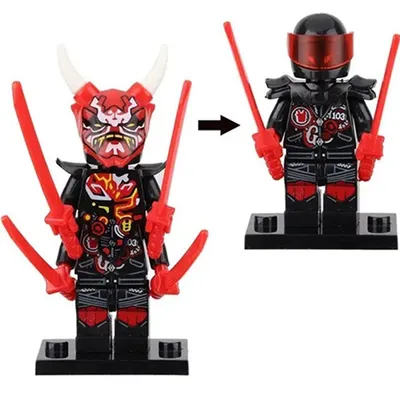 Фигурка Ninjago Ниндзяго, Мистер Э с маской отмщения, конструктор для  мальчиков - купить с доставкой по выгодным ценам в интернет-магазине OZON  (980574699)