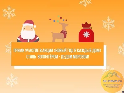 Волонтеры Ставрополья присоединятся ко Всероссийской акции «Новый год в  каждый дом»