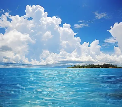 Вид на красивое небо с облаками :: Стоковая фотография :: Pixel-Shot Studio