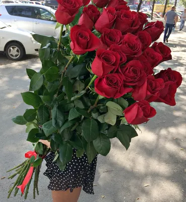 Открытка женщине с огромным букетом роз (23 лучших фото)