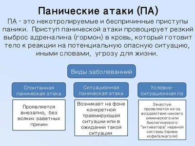 Панические атаки: причины, симптомы, как лечить, что делать и как  избавиться от панических атак?